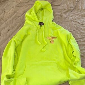Anti Social Club Yellow Hoodie